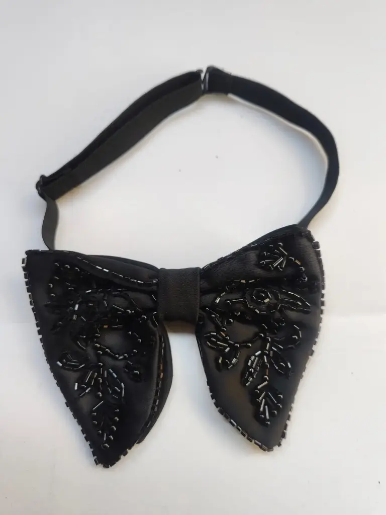 Hand Work Black Tom Ford Men's Bow Tie 005