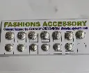 Metal Button Sliver Color 7 Big 6 Small 004