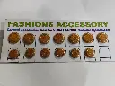 Metal Button Peach Color 7 big 6 Small 006