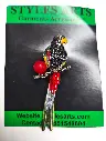 Metal Brooch stone work multi color BM003
