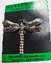 Metal Brooch Bee Sliver Color BM004