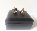 Cufflinks gold color CM002