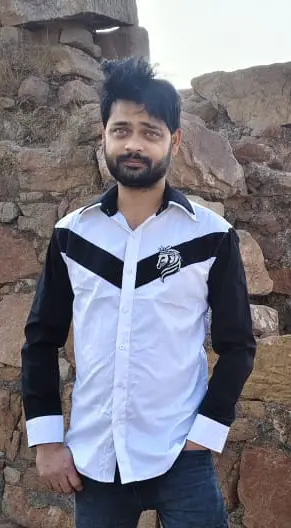 Mens Designer Shirts White horse hand work