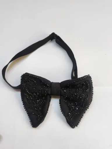 Hand Work Black Tom Ford Men's Bow Tie 003